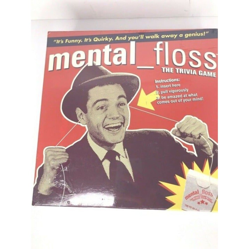 Pressman Mental Floss The Trivia Game NEW SEALED